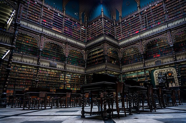 リオデジャネイロ・幻想図書館・王立ポルトガル図書館